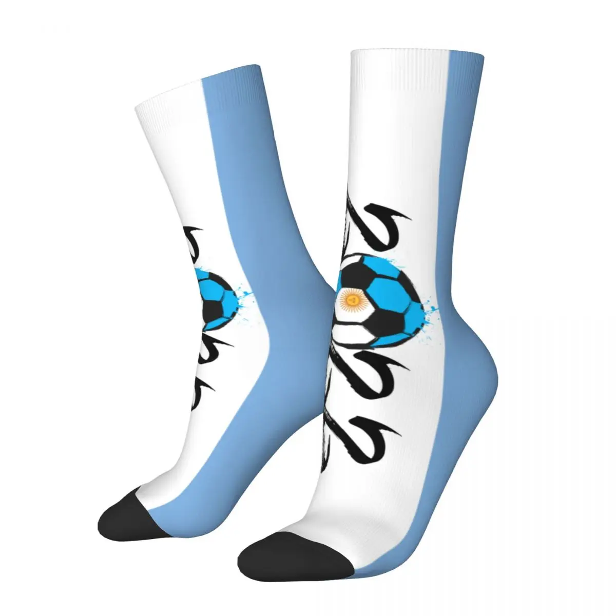 

Модные мужские носки, повседневные, Аргентина, мир, футбол 2022, Аргентина, Командные носки, супер мягкие, скейтборд, женские и мужские носки