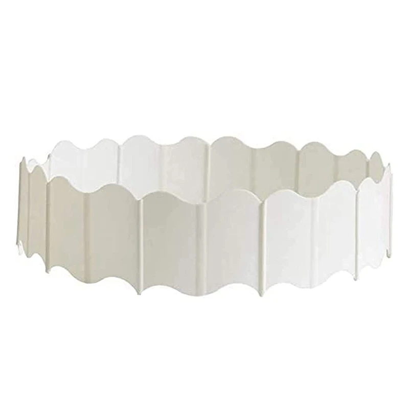 

20Pcs Plastics Garden Edging Fence,DIY Decorative Flower Bed And Grass Garden Border,Border Edging,Plant Palisade