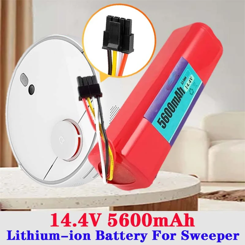 

Original Robot Battery 1C P1904 4S2P MM For Xiaomi Mijia Mi Vacuum Cleaner Sweeping Mopping Robot Replacement Battery G1 + Tools