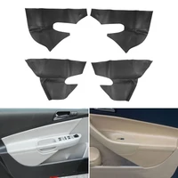 car styling interior microfiber leather door panel armrest cover protective trim for vw passat b6 2006 2007 2008 2009 2010