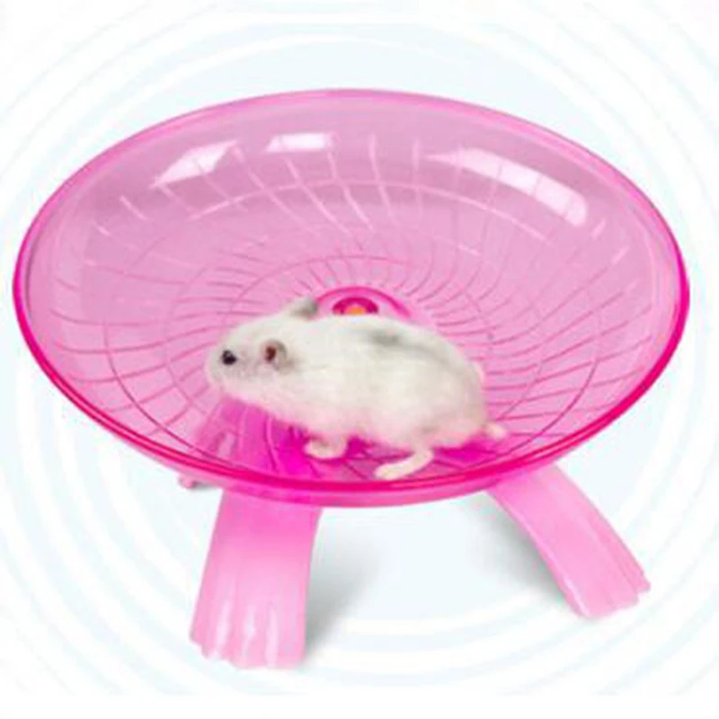 

Hamster Running Plate Sports Wheel Flying Saucer Running Wheel Hamster Treadmill Runner Hamster Supplies Bearing