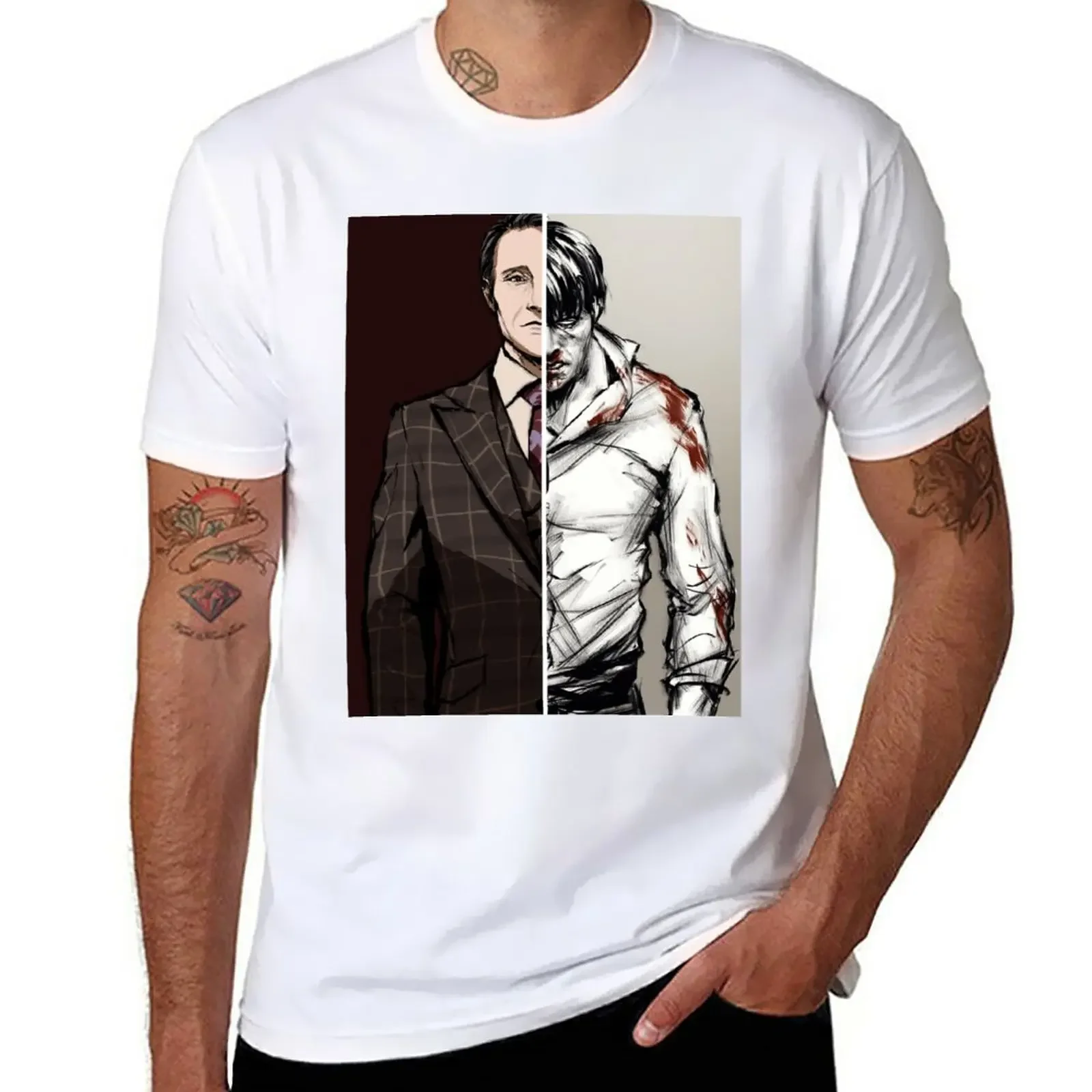 Новинка The Tables Are Turning - футболка Hannibal Variant эстетичная одежда большие футболки топы