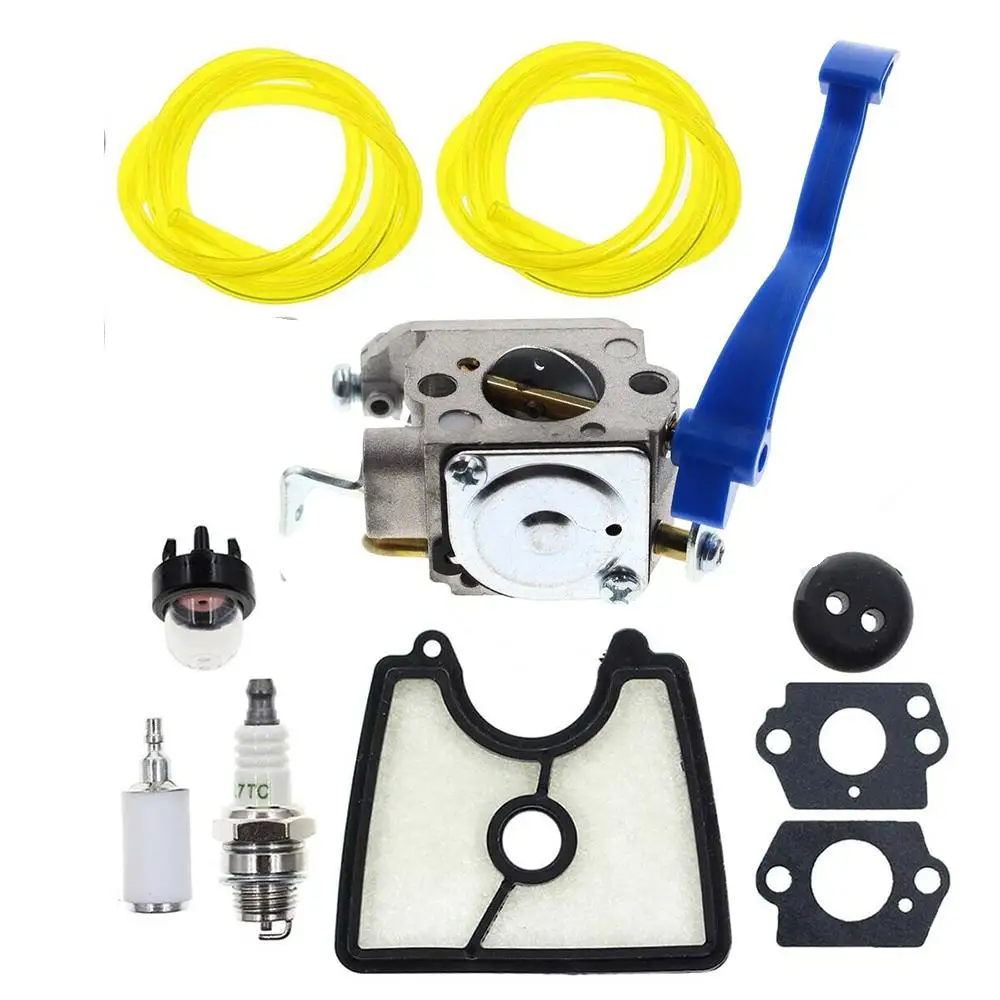

Carburetor Air Filter Grommet Primer Bulb Kit For Husqvarna 125B 125BX 125BVX Replace C1Q-W37 545081811 Leaf Blower Parts