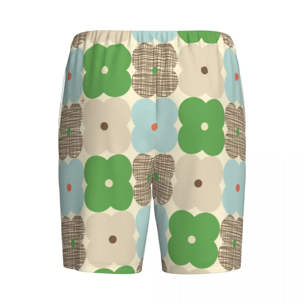 Пижама Orla Kiely мужская с принтом на заказ шорты цветочным одежда для сна карманами