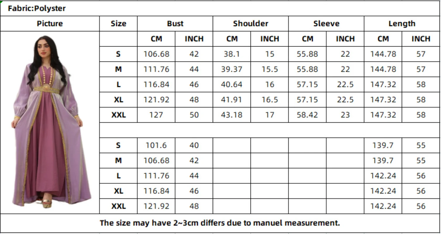 Dubai Turkey Wedding Party Luxury Abayas Women Long Sleeve Dress Muslim 3 Pieces Set Islamic Clothing Caftan Marocain Femme
