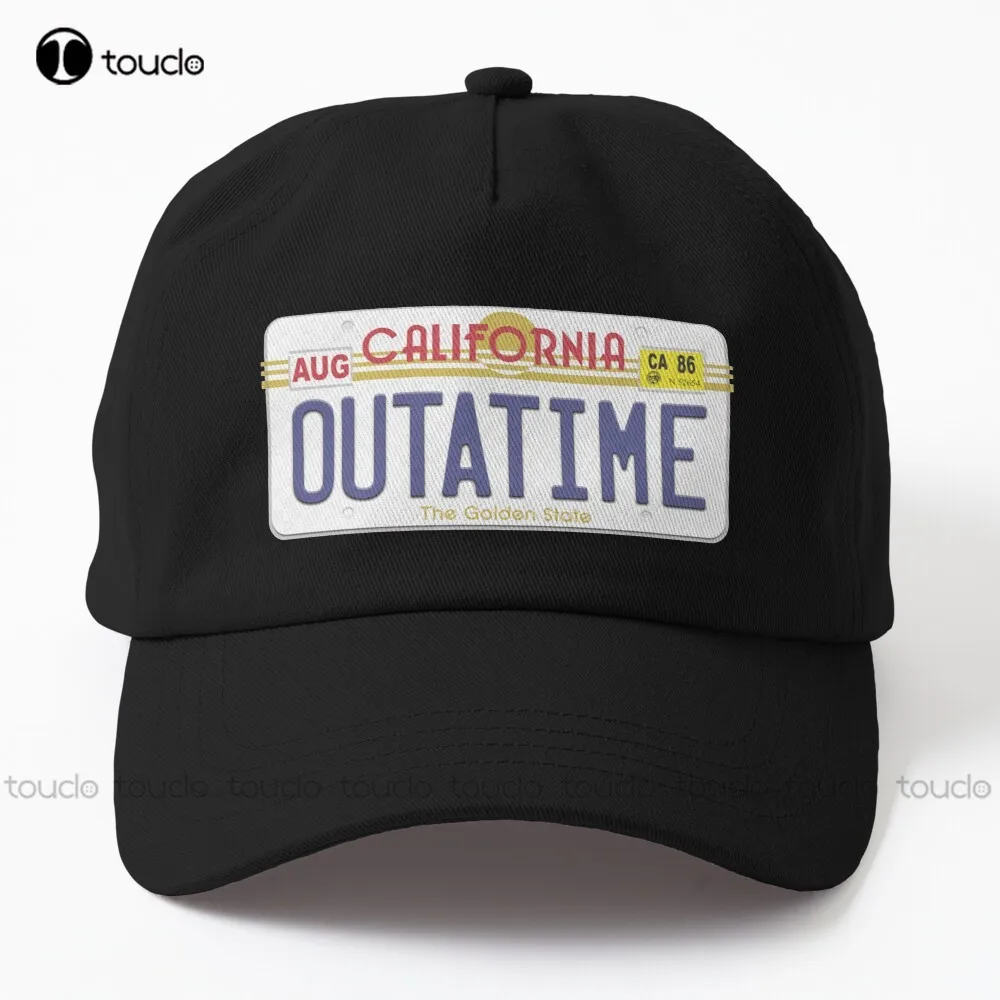 

Бейсбольная кепка Outatime Delorean с номерным знаком Калифорнии