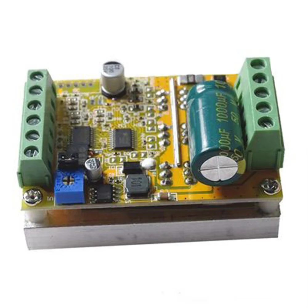 

DC 6.5-50V 380W BLDC 3 Phase Brushless Motor Driver Hallless DC Motor Drive Board Speed Controller Module PWM Signal Input