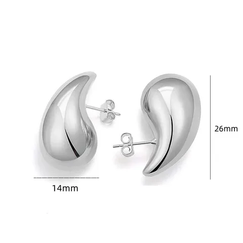 Серебряные серьги-капли Wing of dream