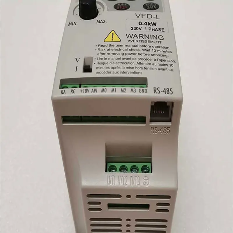 

In stock single phase to three phase inverter VFD7A5MS23ANSAA