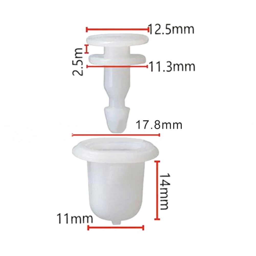 Автомобильные аксессуары зажимы для крыльев пластиковые 01553-02903 Infiniti Qx4 Qx56 Nissan Navara