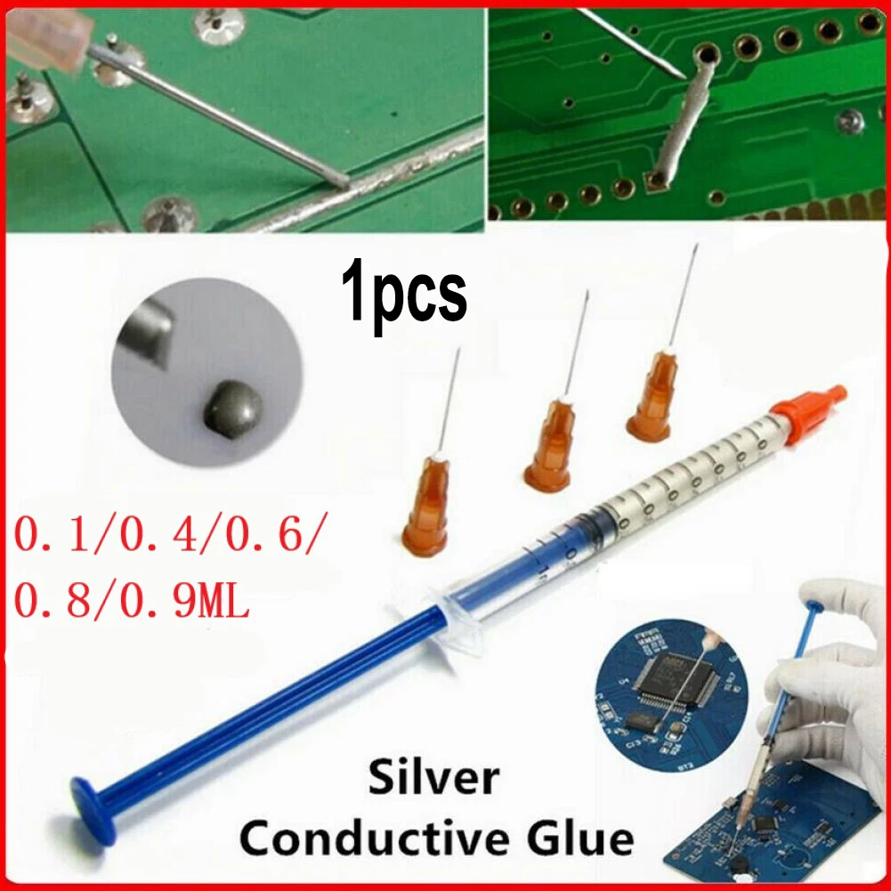 

1PCS Solderless Silver Conductive Wire Paste Glue - PCB Electronics Repair Tools Ferramentas Herramientas Multimeter Multitool