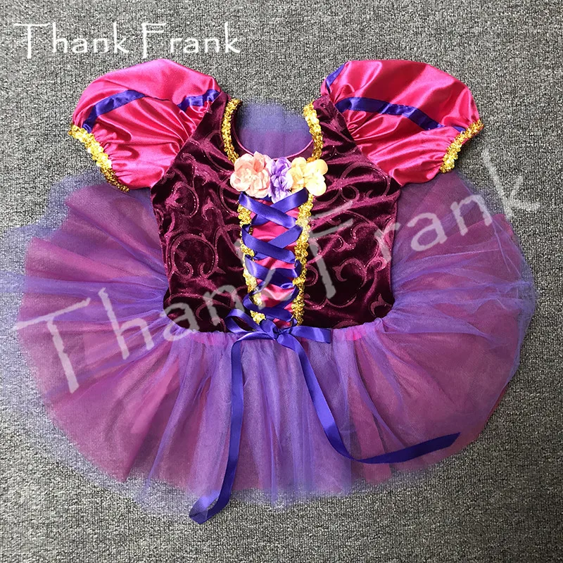 Новинка бархатное балетное платье-пачка для девочек Очаровательные платья