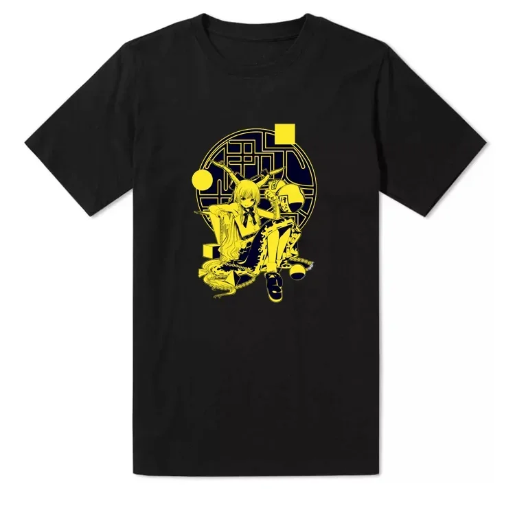 Футболка унисекс из хлопка с принтом Аниме Touhou Project heclai Lapislazuli летние