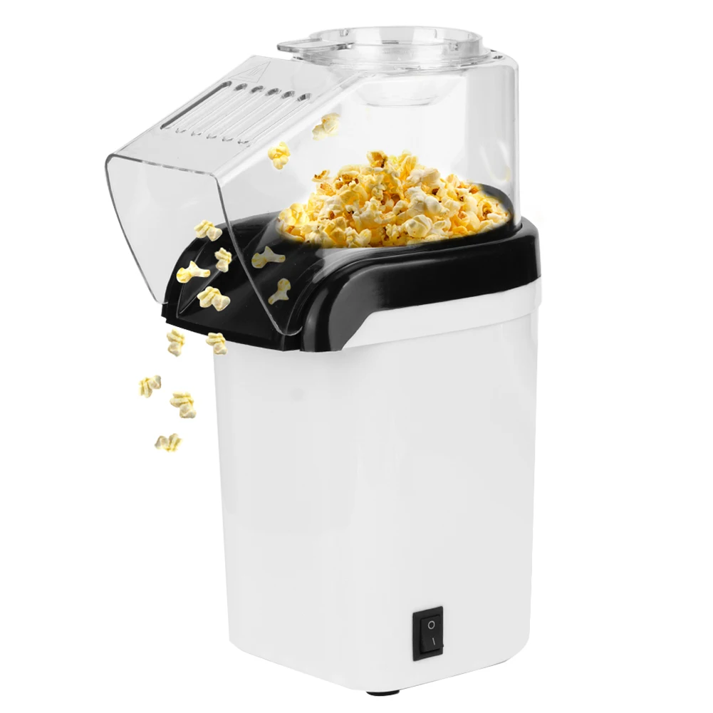 

Kitchen Mini Automatic Corn Popper Electric Corn Popcorn Machine White EU Plug 220-240V corn