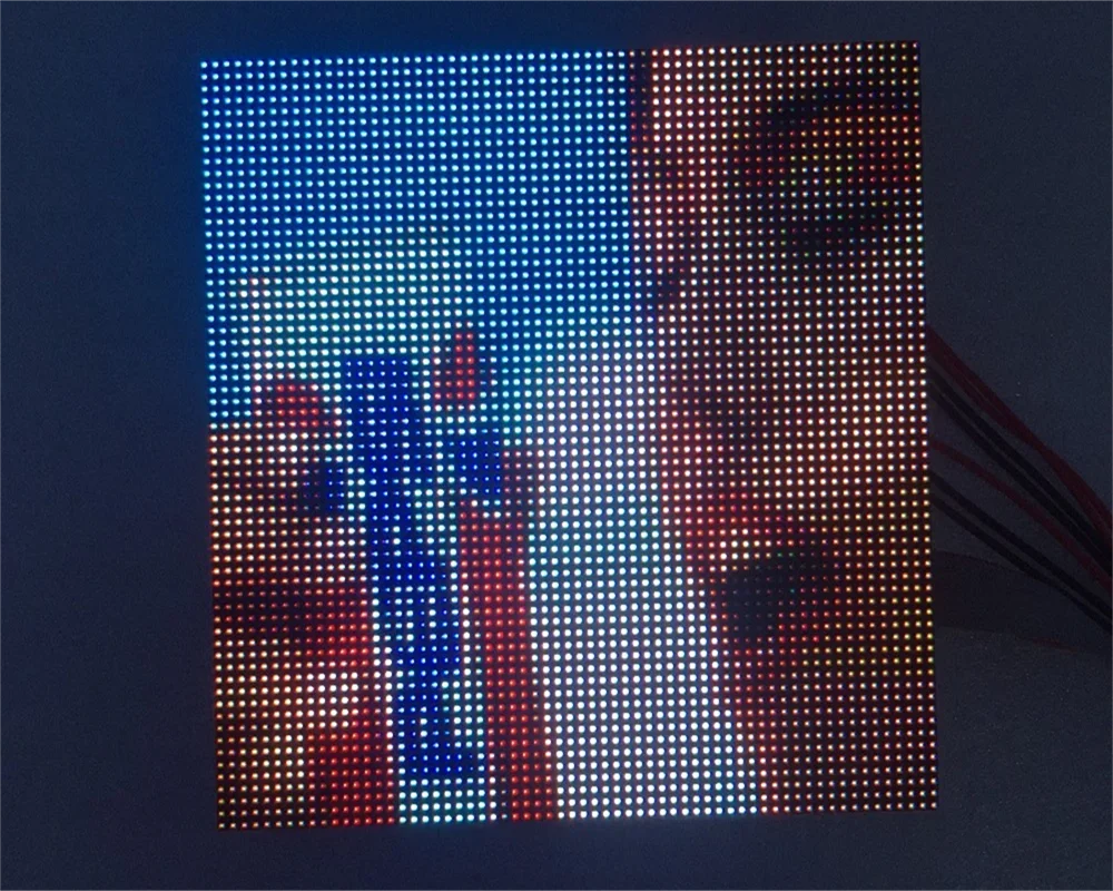 Светодиодная матричная панель 64x64 RGB внутренний дисплей Реклама P3 знак