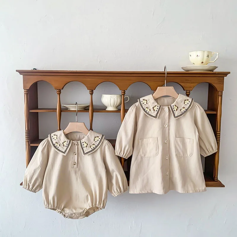 

MILANCEL 2023 весенняя одежда для девочек с оборками на воротнике, яркий цвет, боди для младенцев