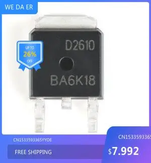 

Free shipping new%100 new%100 D2610 AOD2610 46A 60V
