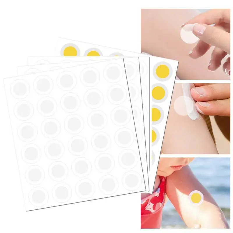 

UV Stickers For Sunscreen 120-count UV Detecting Stickers UV Ray Detection Protection Reminder Self-adhesive For UV Ray Sensing