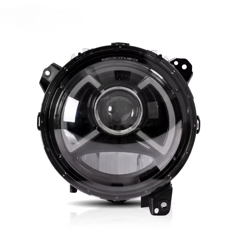 Светодиодные фары новый дизайн синий DRL к белую 2018 2019 2020 2021 автомобильные