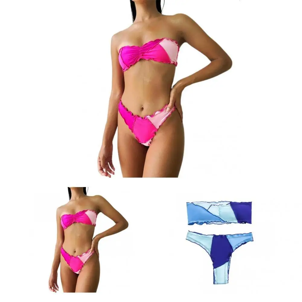 

2 шт./комплект, Женский раздельный купальник