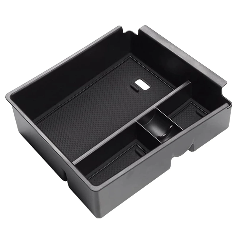 

Автомобильный центральный подлокотник, коробка для хранения, держатель, Внутренний органайзер, лоток для перчаток для Hyundai Santa Cruz 2022, черный