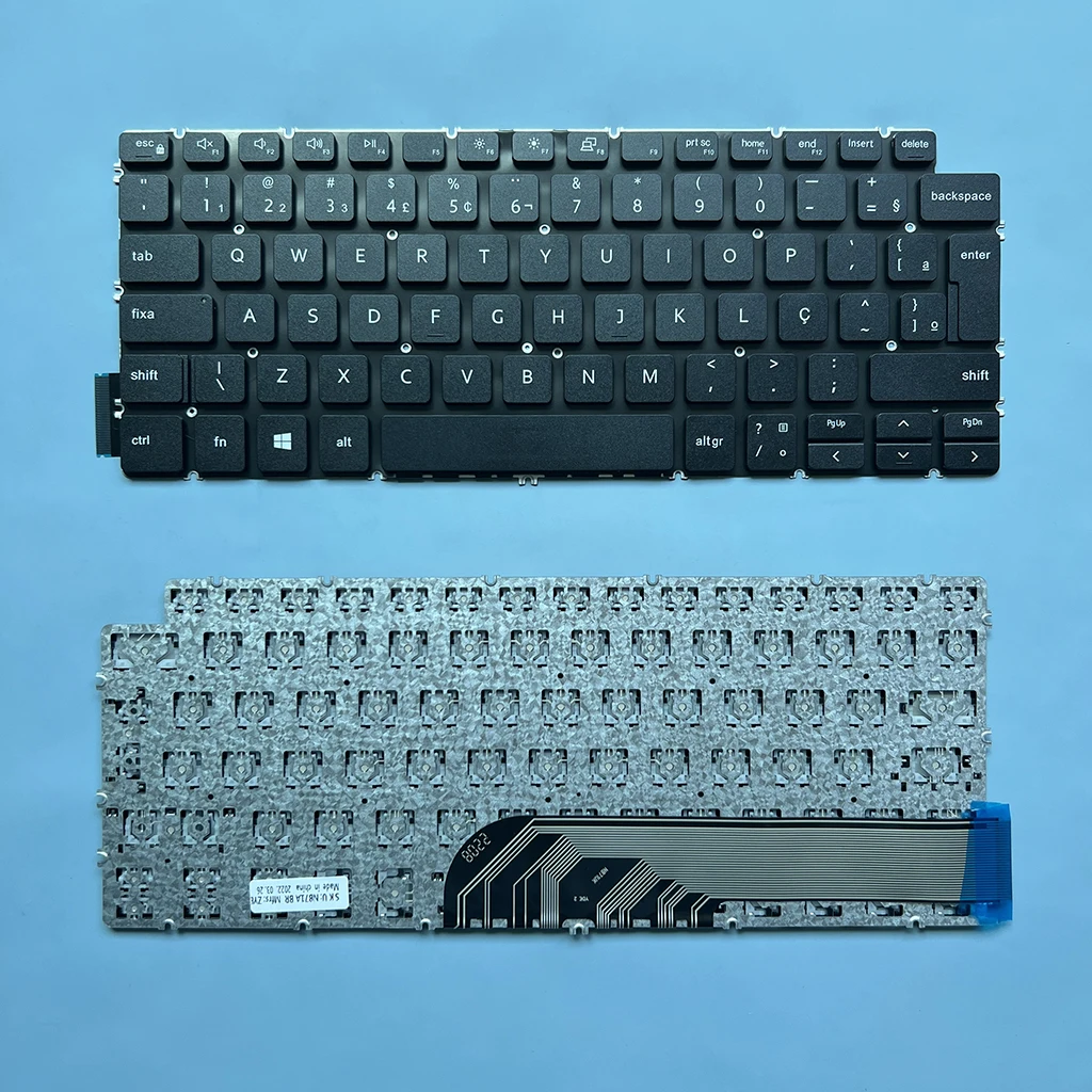 

7490 Brazilian Keyboard For Dell Inspiron 5301 5390 5391 7306 7390 7391 5405 5490 5493 5498 7405 7491 Latitude 3301 3410 Teclado