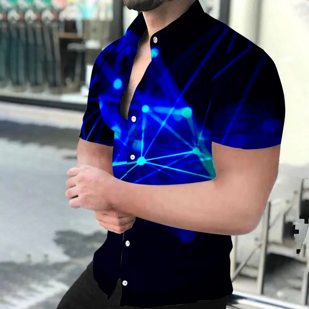 

Trendy Men Shirt Thin Buttons Breathable Comfortable Material Men Shirt Men Club Shirt Men Tops