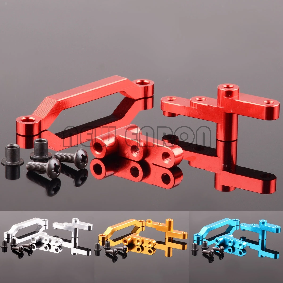 

Новинка ENRON 1 комплект 31015 алюминиевый передний сервопривод рычаг в сборе для радиоуправляемой модели автомобиля 1/10 монстр-Трак Himoto E10MTL E10MT ...