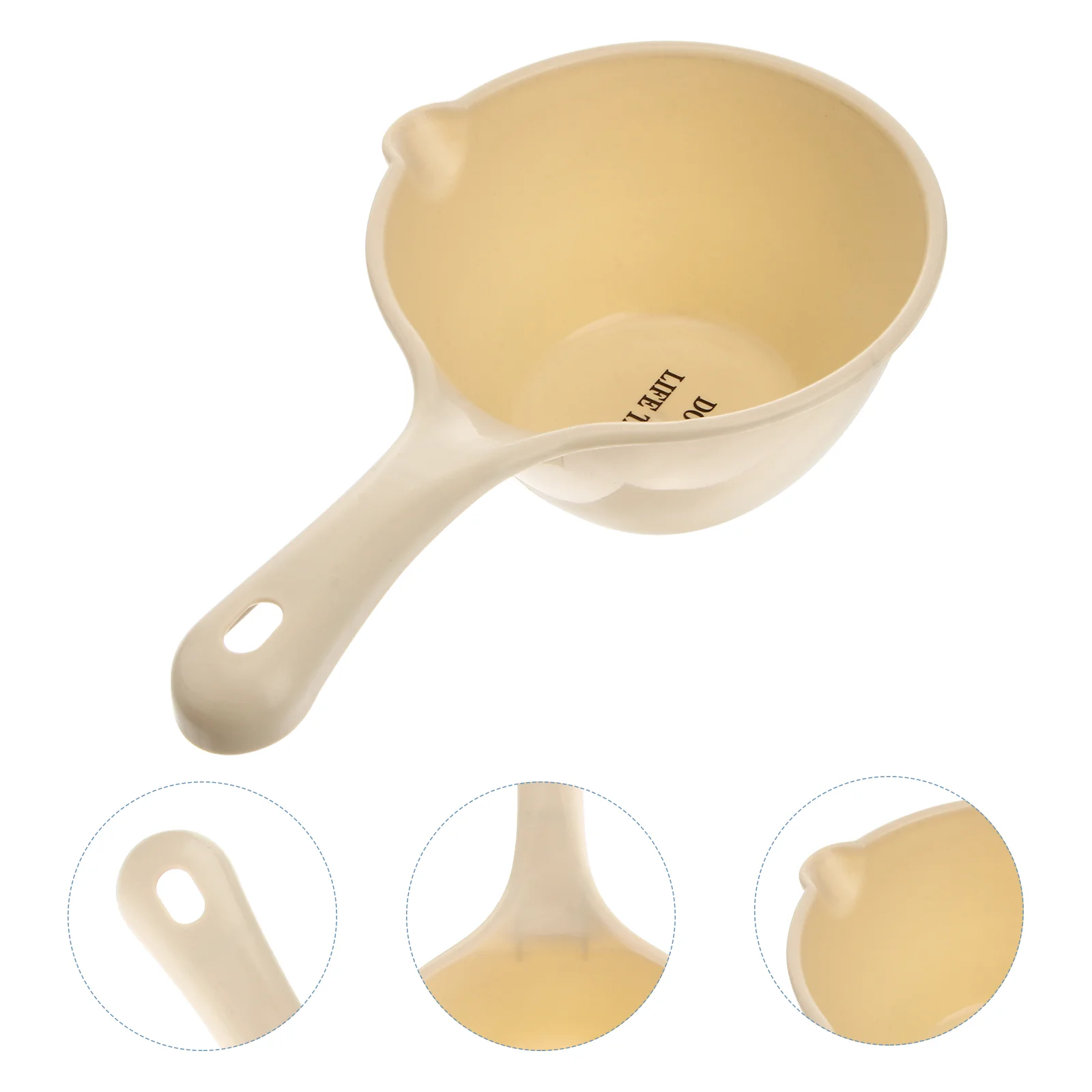 

Water Ladle Scoop Bath Cup Dipper Spoon Bathing Washing Rinse Spoons Hair Shampoo Baby Kitchen Bathroom Japanese Handle Shower