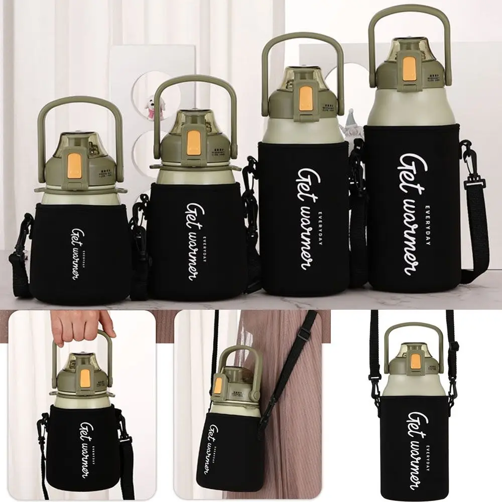 

Sport Camping Accessories With Strap Pouch Portable Vacuum Cup Sleeve Cup Sleeve Water Bottle Cover Water Bottle Case