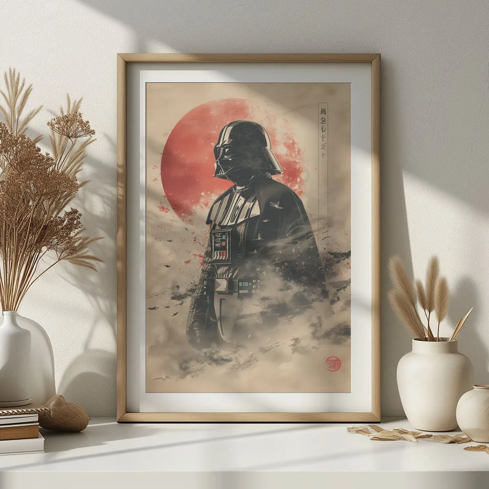 

Японские постеры V-Vader печать на холсте