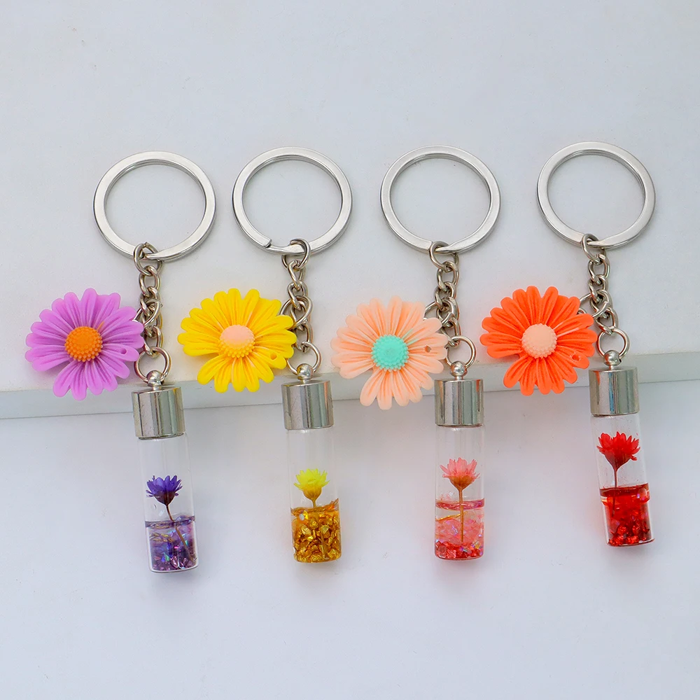 Брелок с имитацией цветка