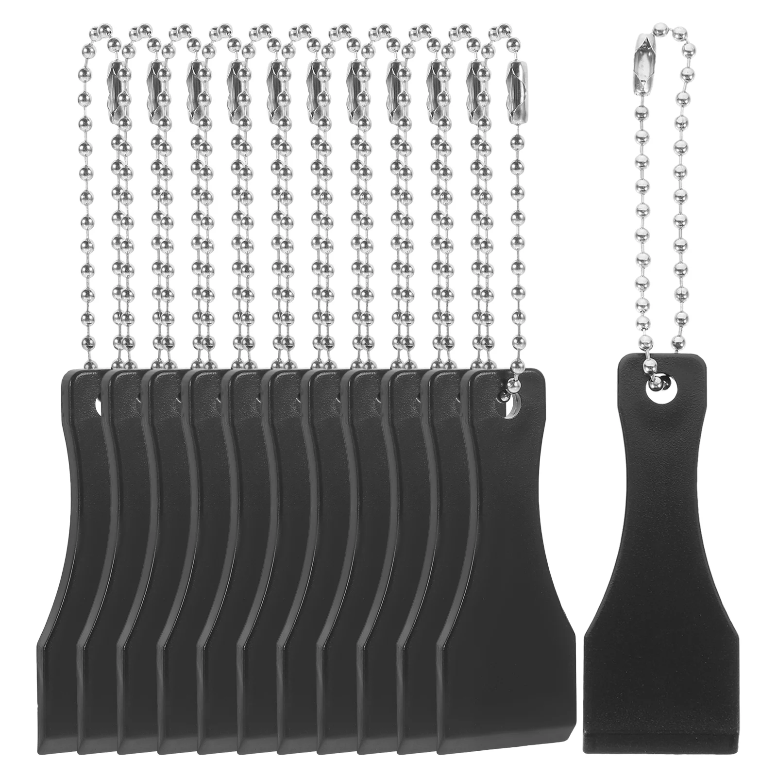 12 шт. инструмент для царапин на лотере наклейки окно билеты скребок портативный