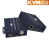 4k hdmi kvm extender over rj45 up to 120m hdmi kvm switch hdmi usb kvm extender by cat5e6 rj45 cable support mousekeyboard
