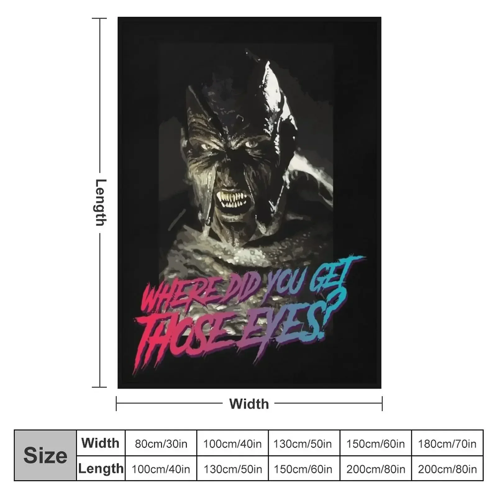 Джипперс Криперс Где ты получить глаза? Одеяло для дивана тяжелое одеяло сна