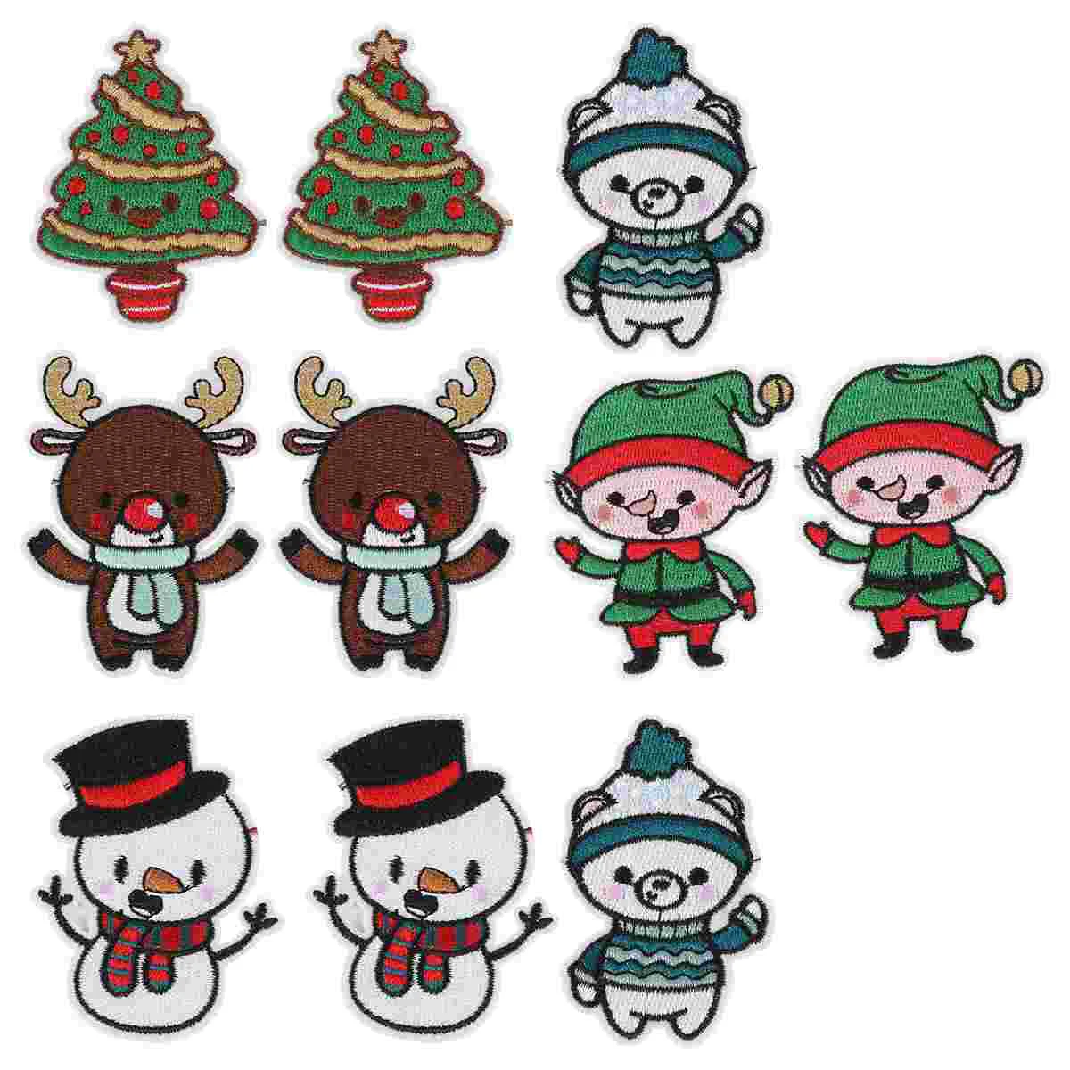 

Christmas Embroidery Christmas Sewing Sew On Applique Christmas On