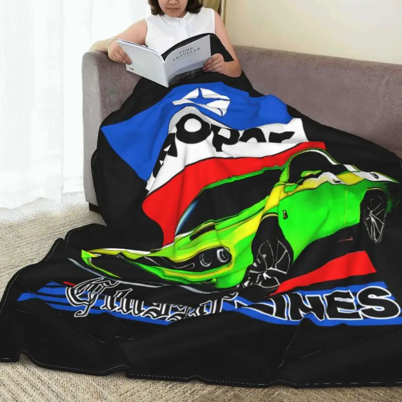 Новинка одеяло Dodge Challenger Mopar Classic Lines бархатное постельное белье легкое покрывало