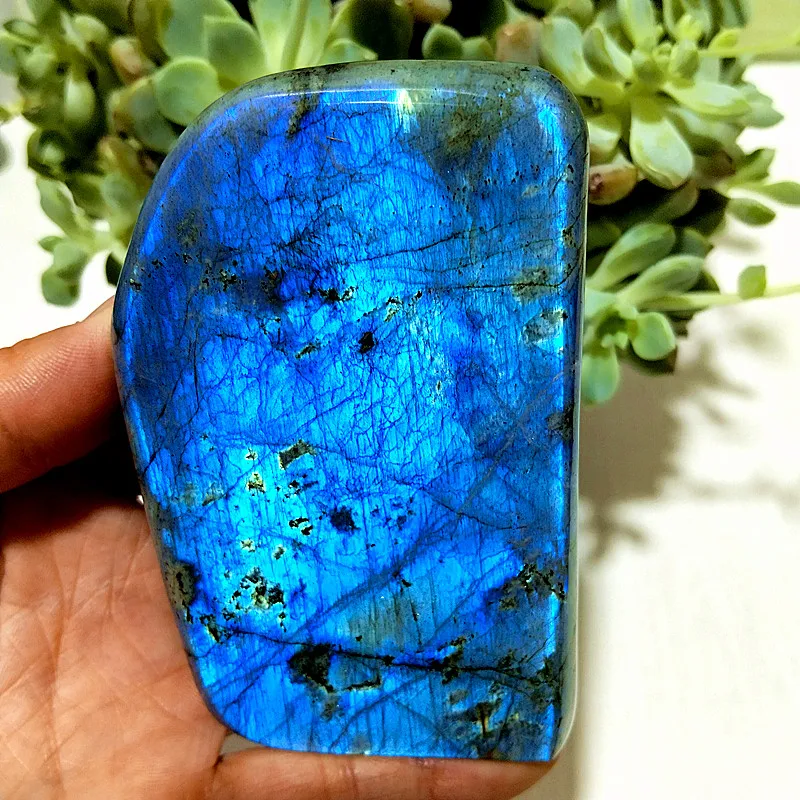 

Лабрадорит синий кристалл EBET