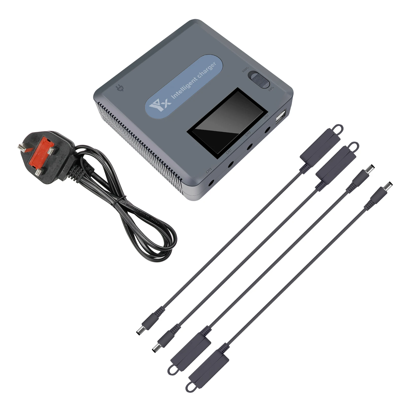 

Remote Controller Hub 6 In 1 Battery Charger Fast Station Multi Protection Portable Intelligent Phone Fit For DJI Mavic Air 2S