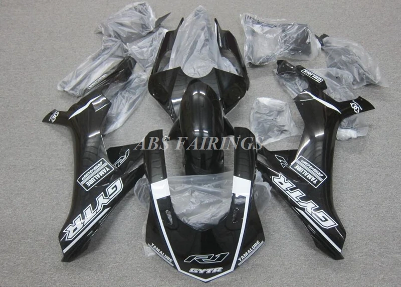

New ABS Motorcycle Fairings Kit Fit For YAMAHA YZF - R1 R1m 2015 2016 2017 2018 15 16 17 18 Bodywork Set White Black