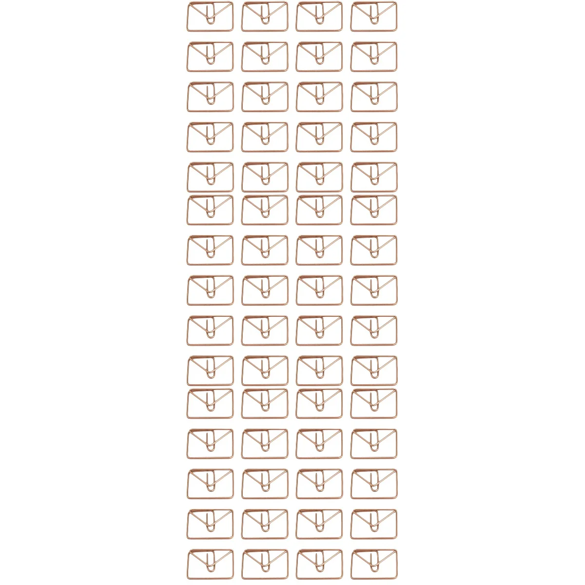 

60 pcs Envelop Shape Note Clamps Star Shape Creative Paper Clips Note Holders for Photos Office School