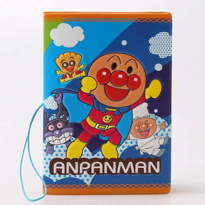 Kawaii Anpanman Baikinman мультяшный защитный чехол для паспорта водонепроницаемый