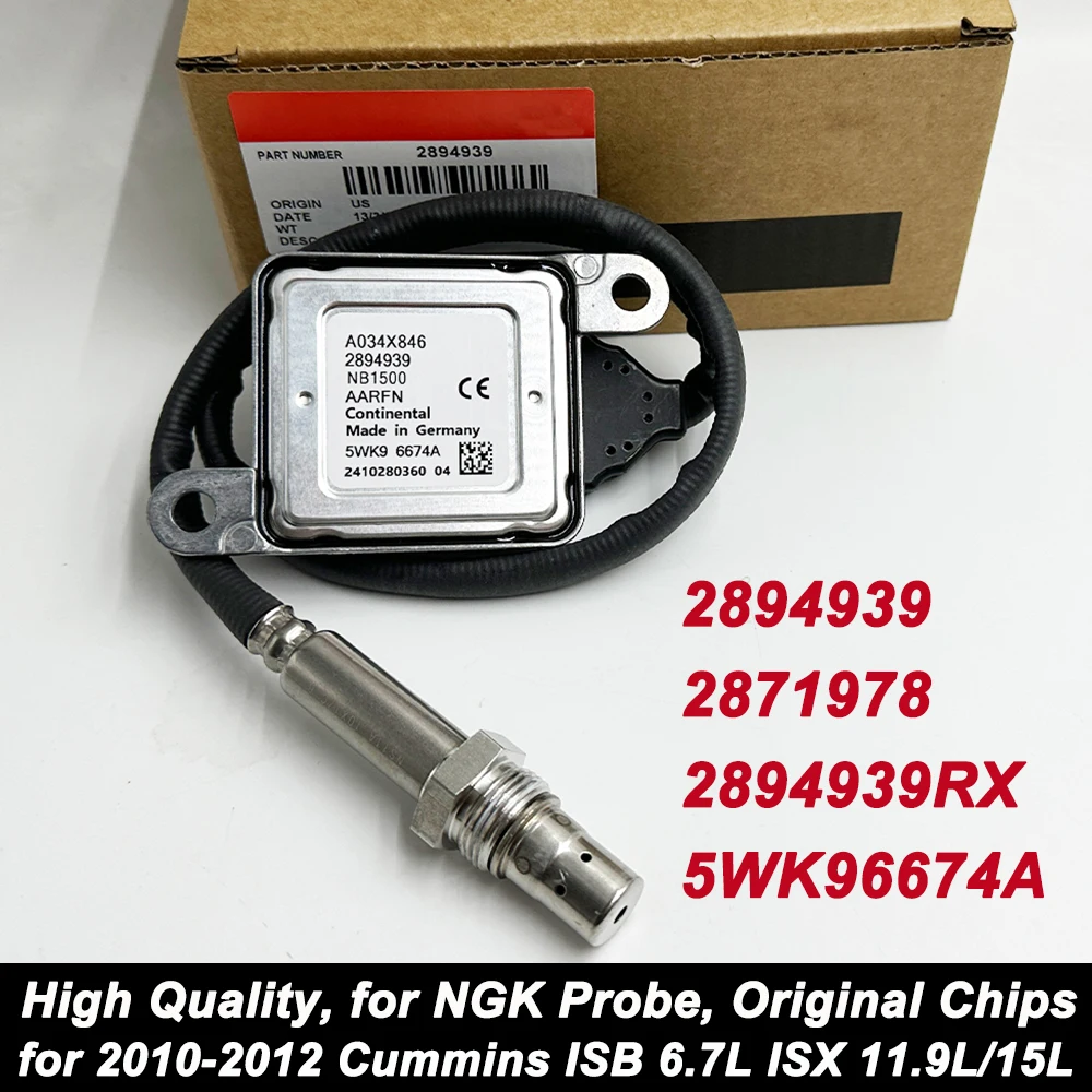 Высококачественная коробка C-ummins 2894939 5WK96674A RX Сделано в США N-GK Зонд NOx Датчик азота