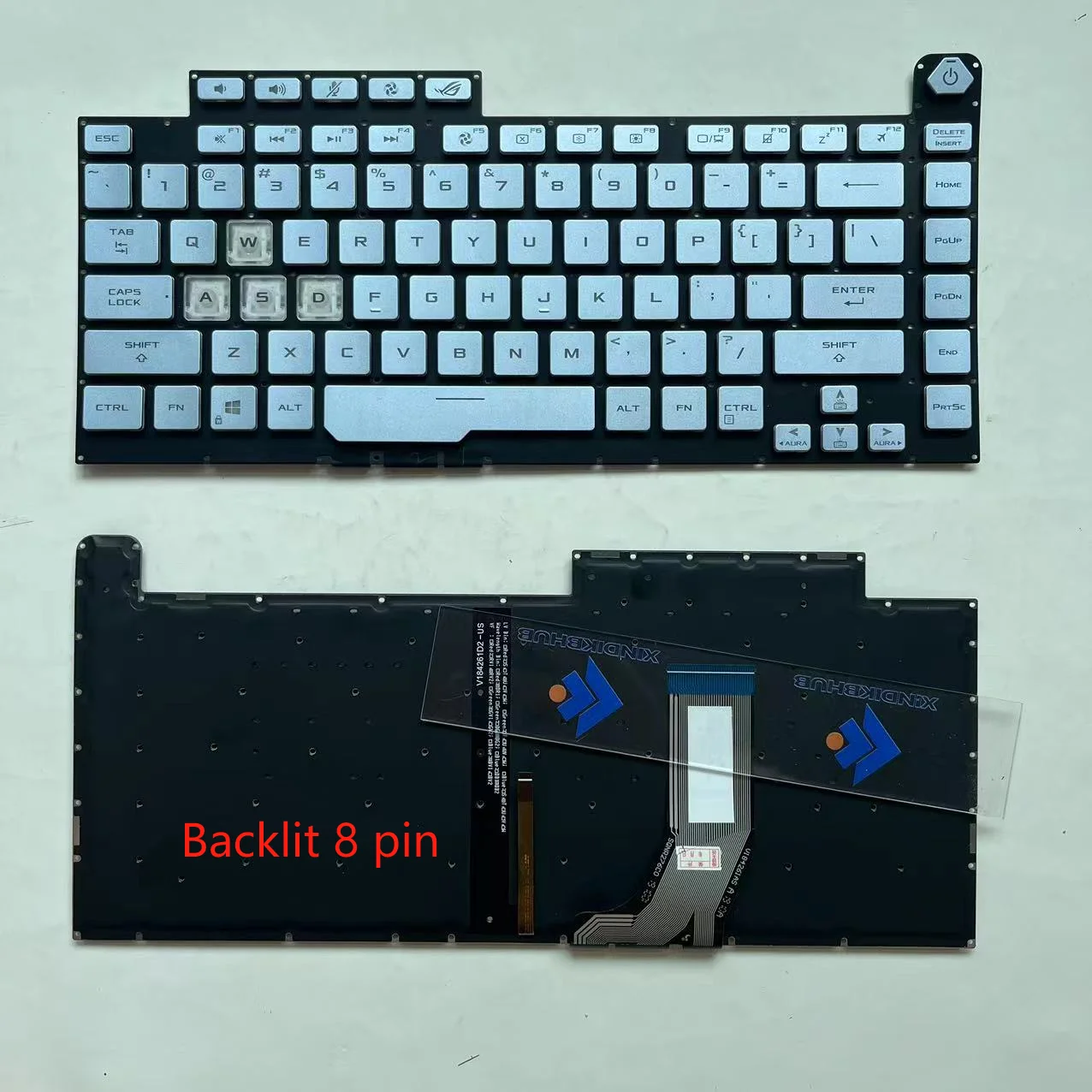 XIN-Russian-US RGB-подсветка клавиатуры для ноутбука Asus ROG Strix G531 G531GT G531GU G531GW G15 G512 G512LV G512LW