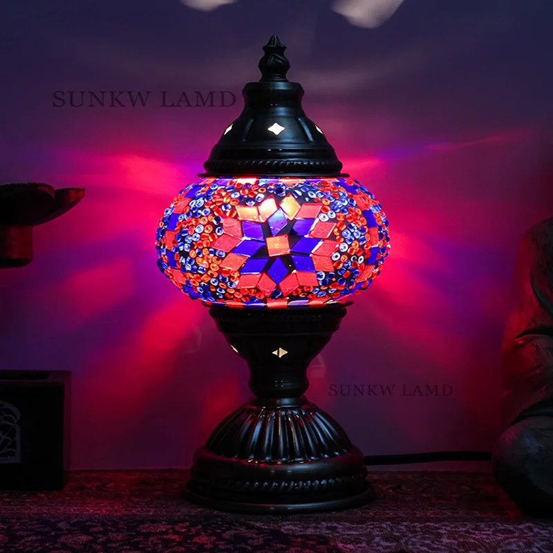 Винтажная Декоративная Лампа Ручной Работы В Турецком Стиле Ар-деко