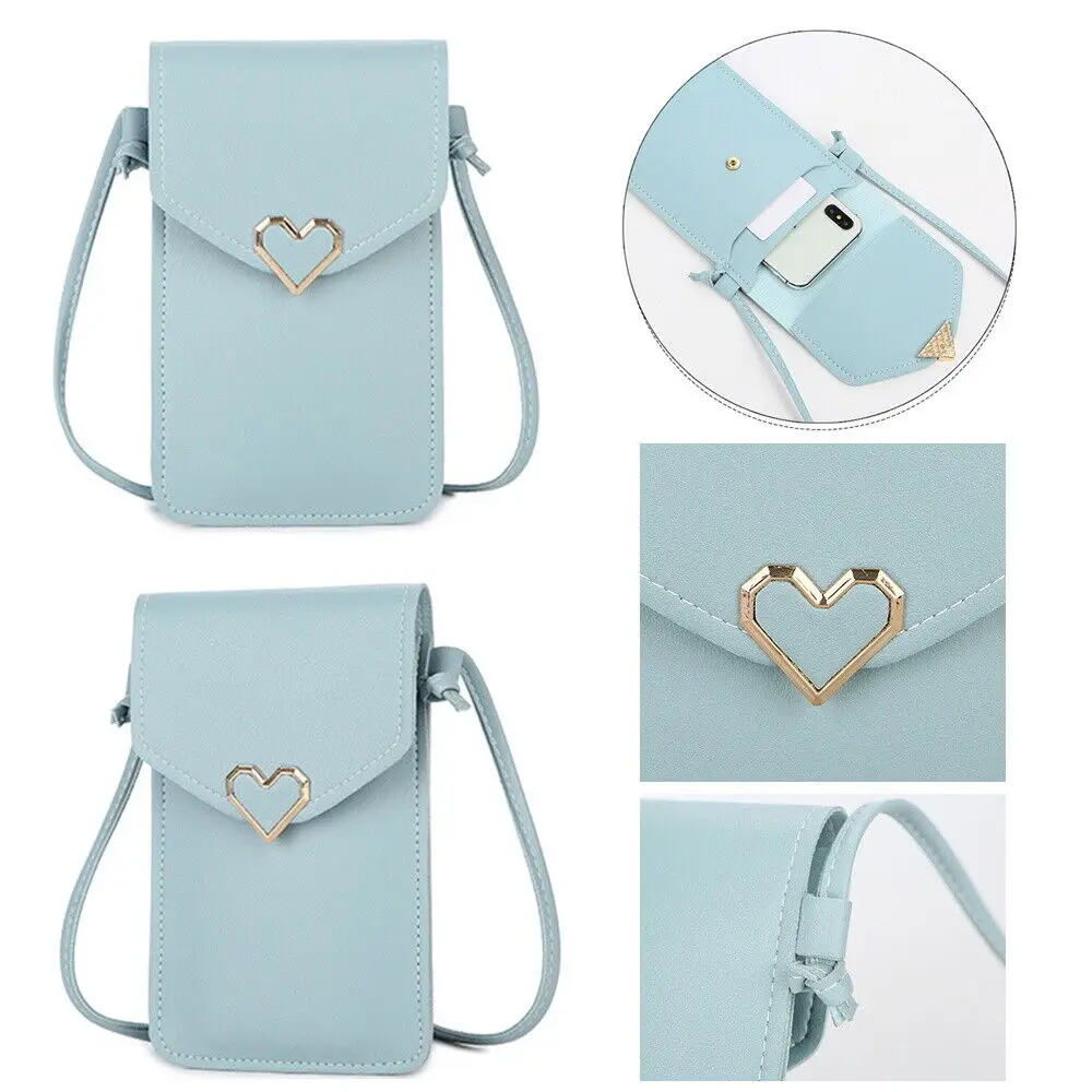 Travel Wallet With Phone Holder Leather Crossbody Bag Passport Boarding Pass Card  Holder Document Fashion Small And Safe Family