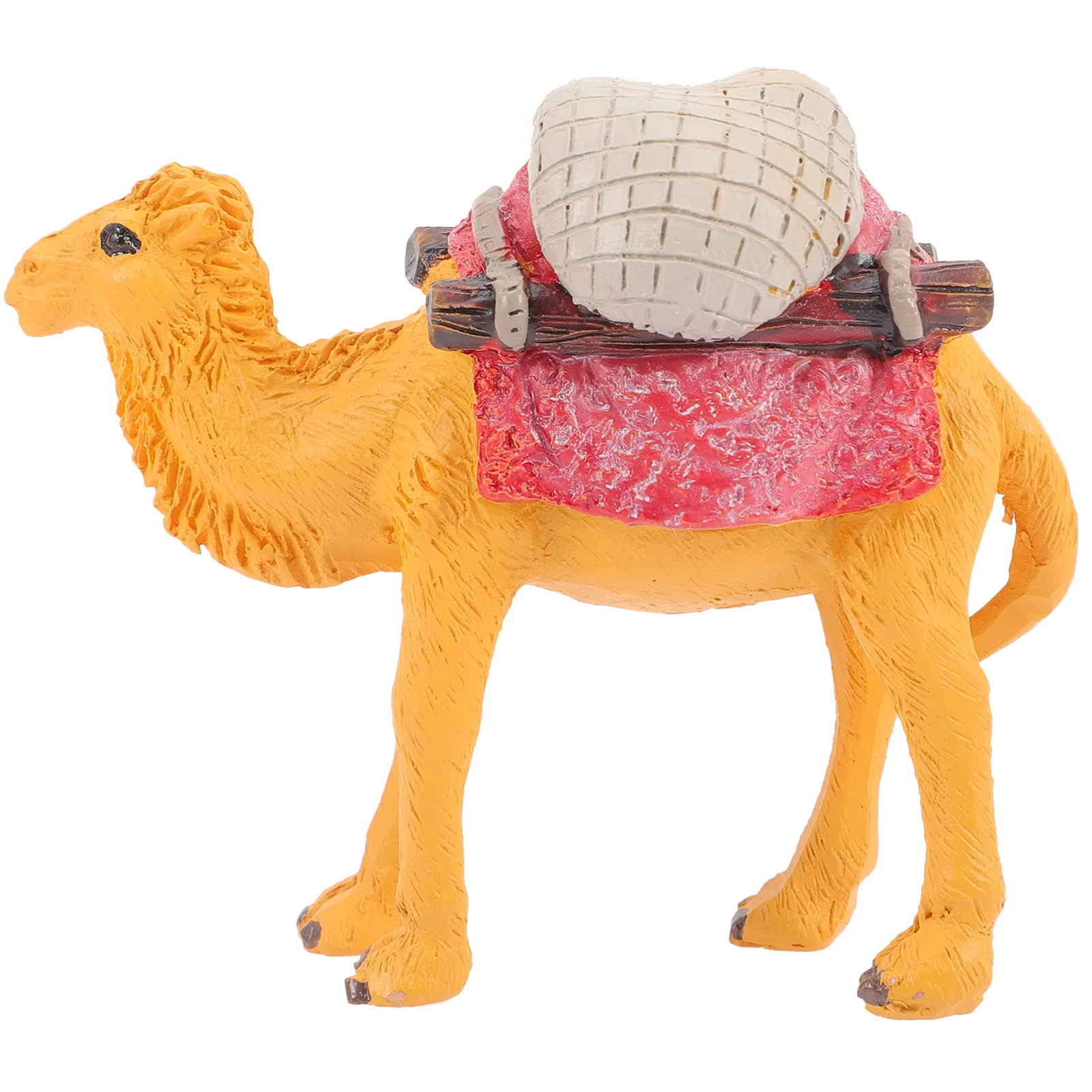 

Mini Simulation Camel Llama Toy Camel Figurine Model Miniature Camel Sculpture Synthetic Resin Desert Animals Cake Camel Statue