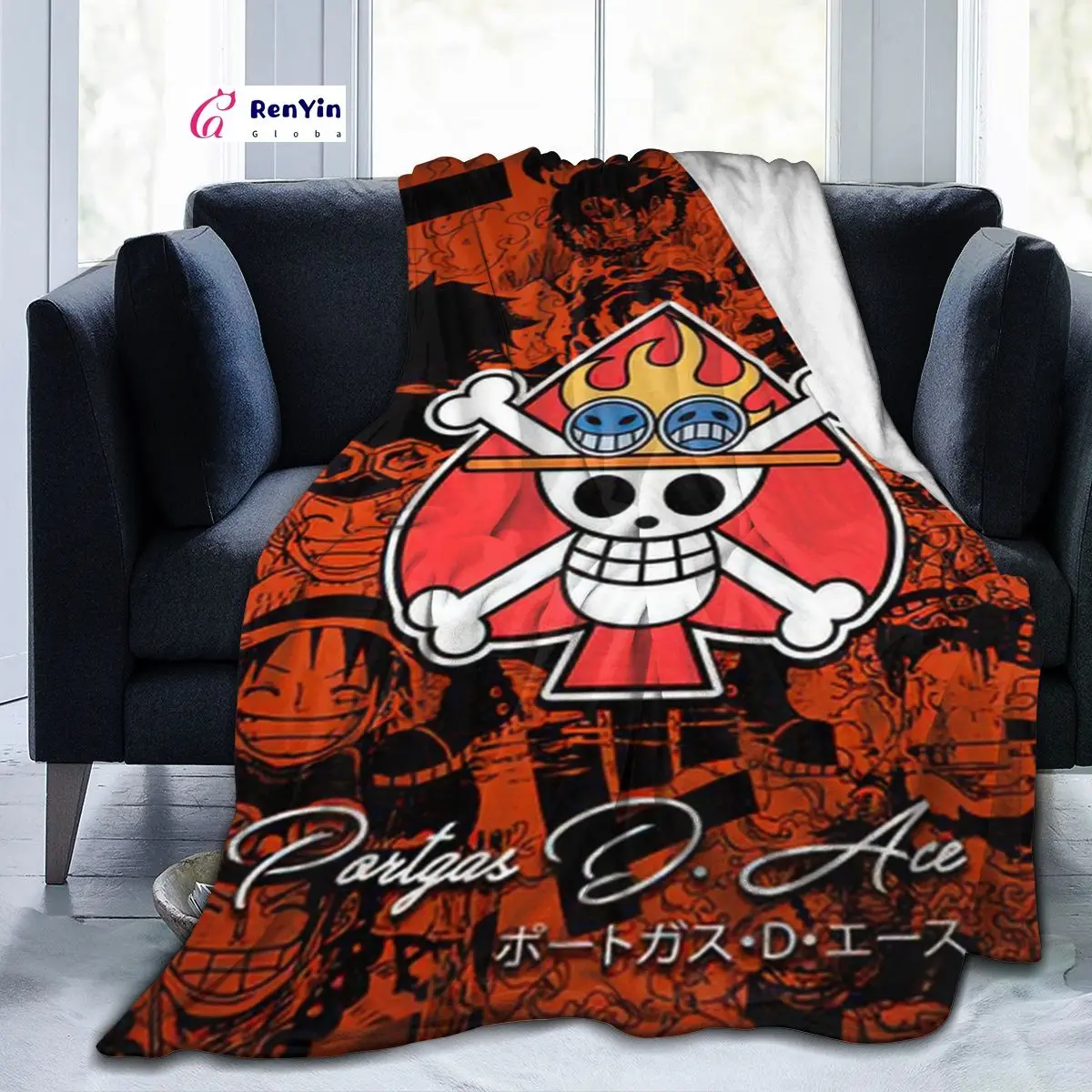 

3D Cartoon Sherpa Blanket Warm Super Soft Flannel Office Nap Bedspread Sofa Bedding Plush Quilt Plaids