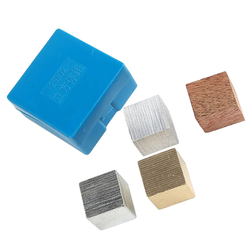 4 шт. инструмент для обучения физике металлический блок сращивания аэрогель куб