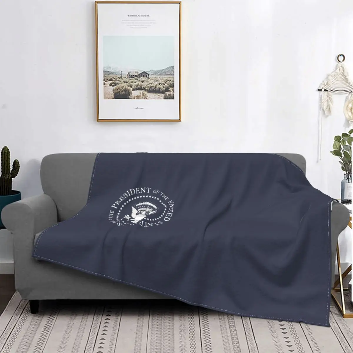 

Super Soft Flannel Fleece Blanket with Seal for Bedding, Sofa, Bedroom